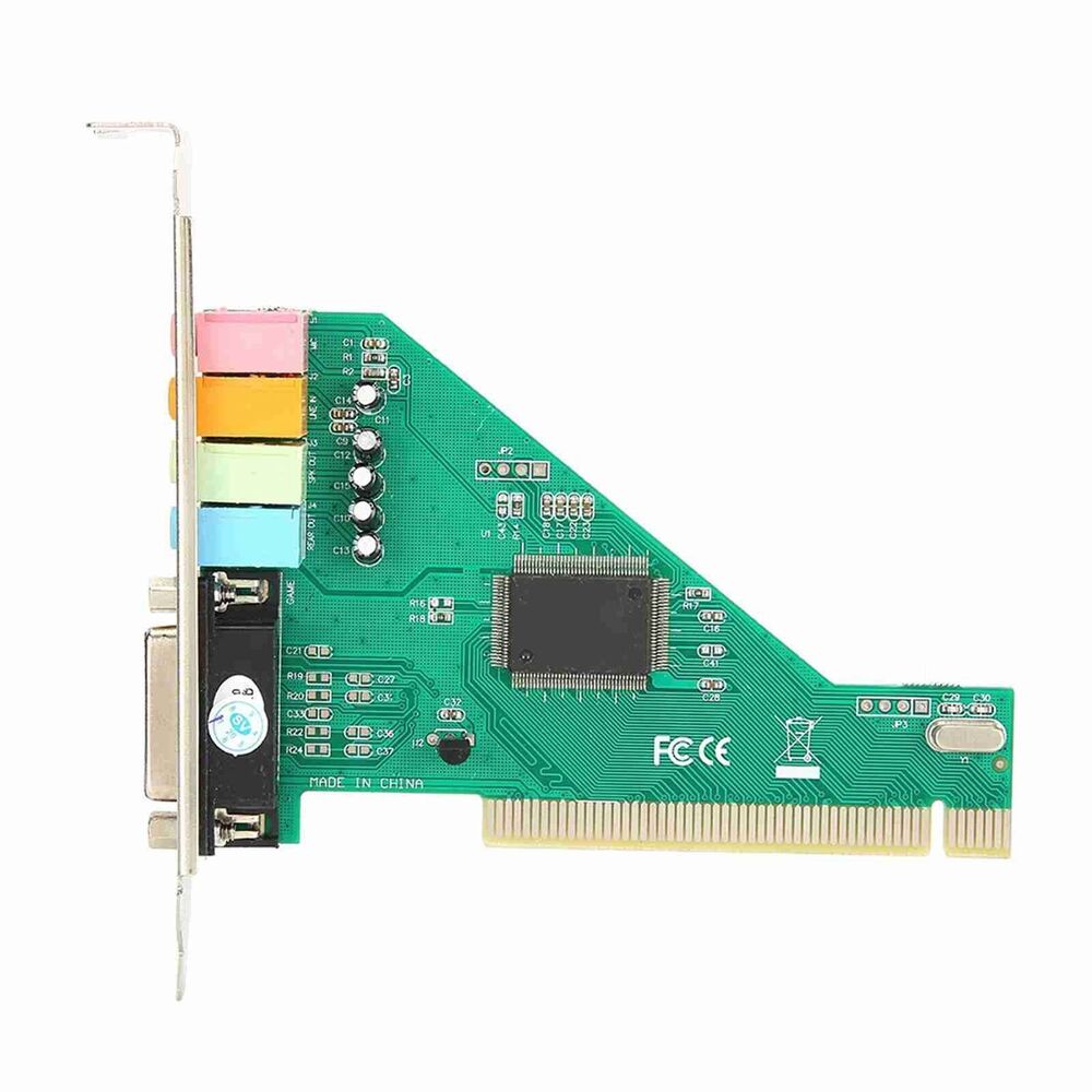 4.1 Channel PCI Sound Card for Enhanced Computer Audio