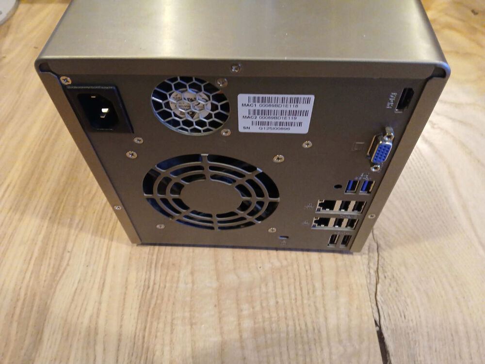 QNAP TS-496 PRO 4 Bay NAS Drive with Caddies