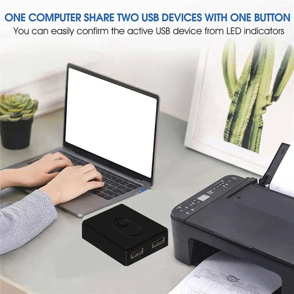 USB 3.0/2.0 Bi-Directional Switcher for Enhanced Connectivity