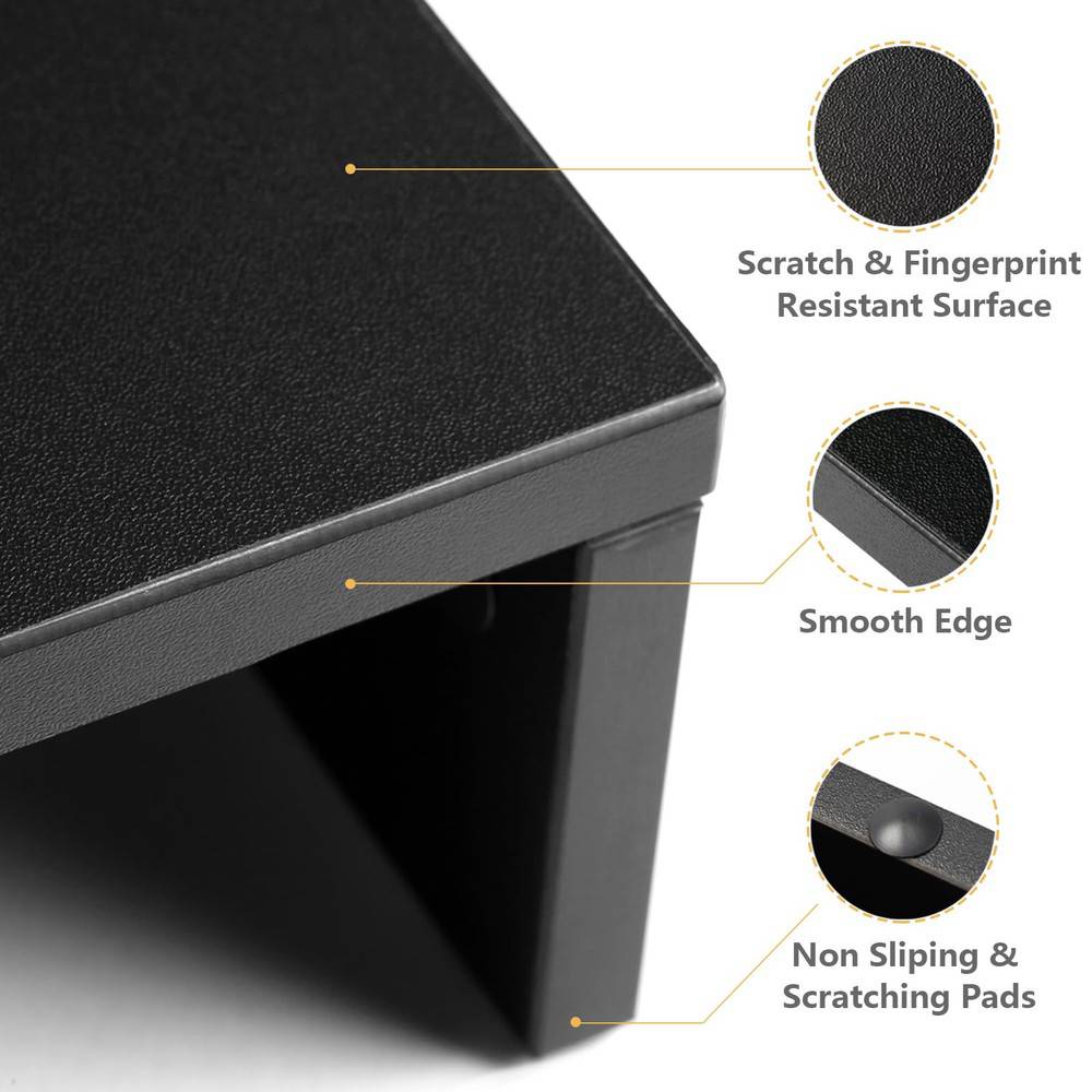 TAVR Dual Monitor Stand Riser - Office Desktop Organizer for 2 Monitors