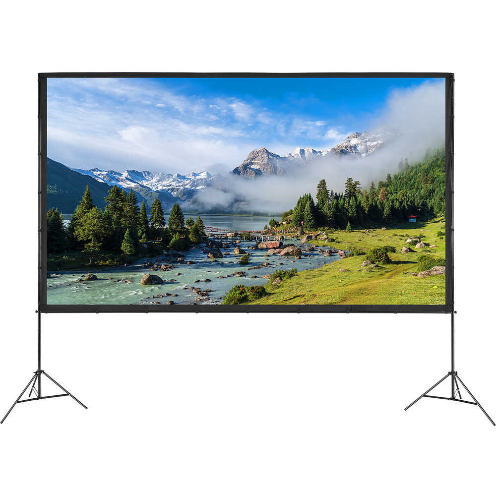 150 Inch 16:9 4K HD Projector Screen with Stand