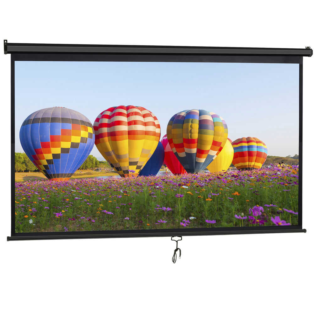 80 Inch 16:9 HD Projector Screen for Home Cinema