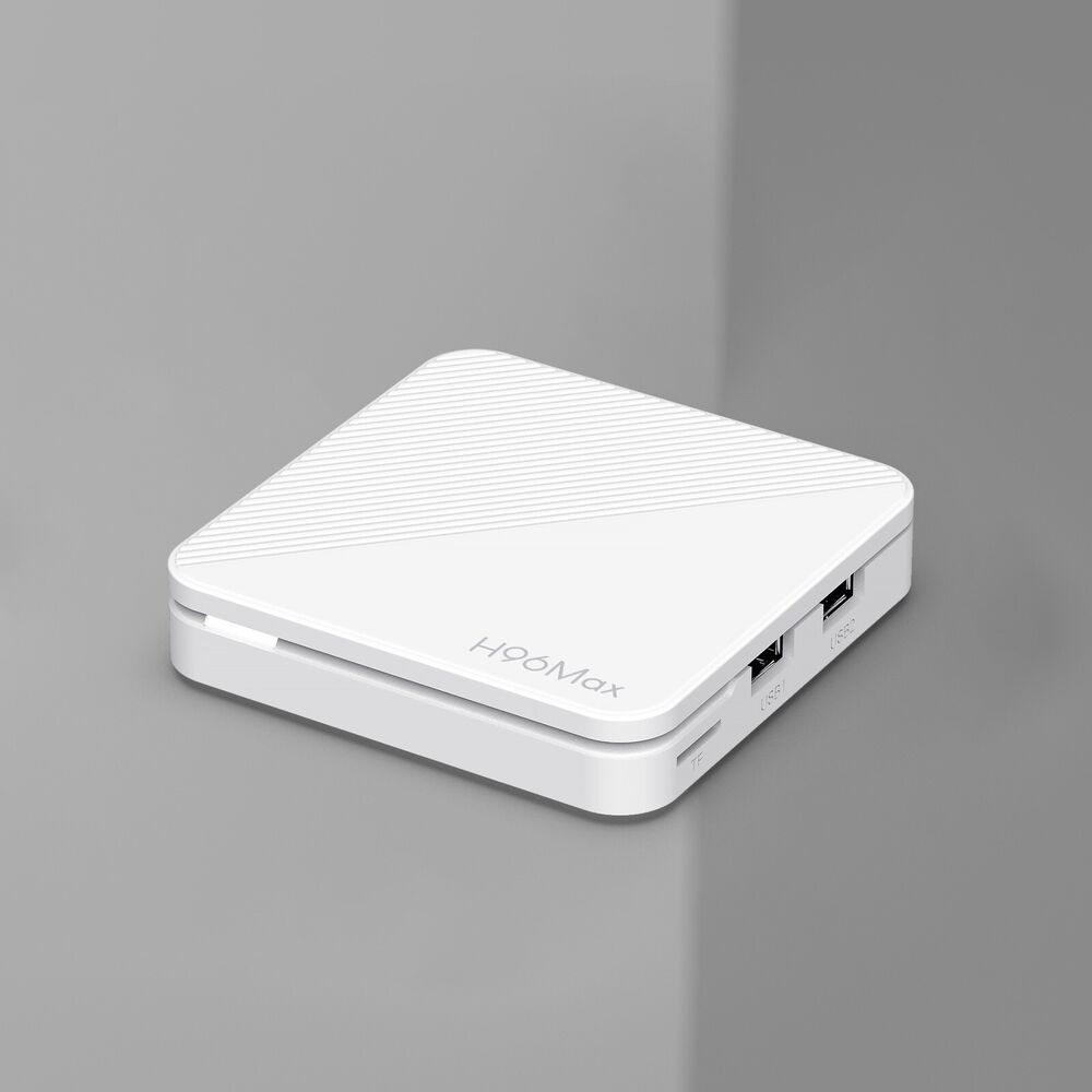 Android Network H313 TV Box 4K with ATV Voice Remote Smart TV Set Top Box