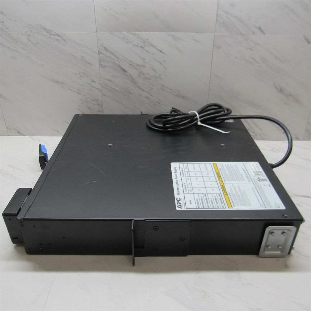 APC Smart SRT1500RMXLA-NC 1500VA UPS with LED Power Backup and Rackmount Ears