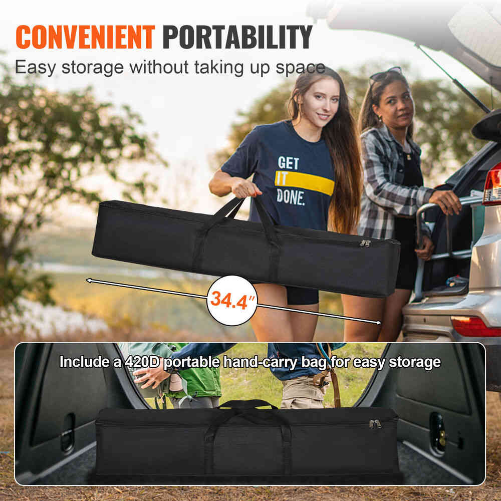 VEVOR 120 Inch 16:9 4K Projector Screen with Stand