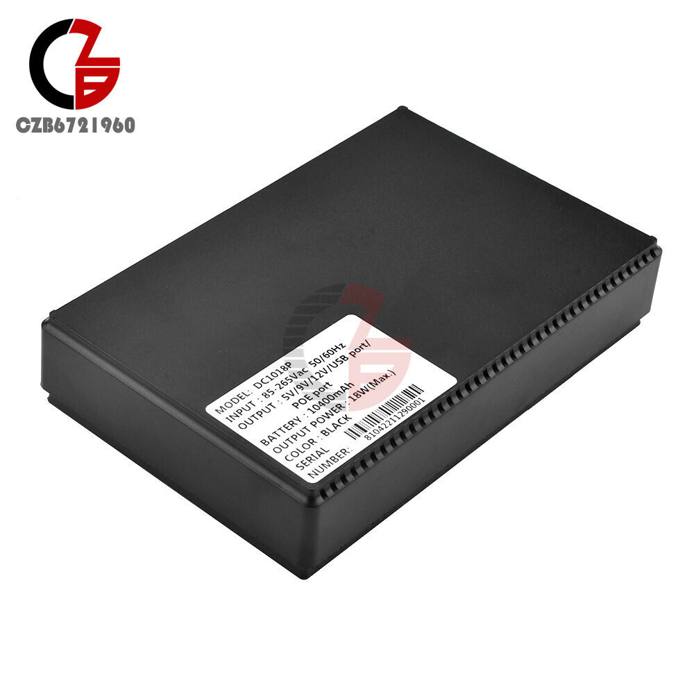10400mAh Portable UPS Power Supply for WiFi Routers