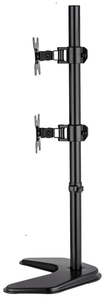 Fully Adjustable Dual Monitor Desk Mount Stand
