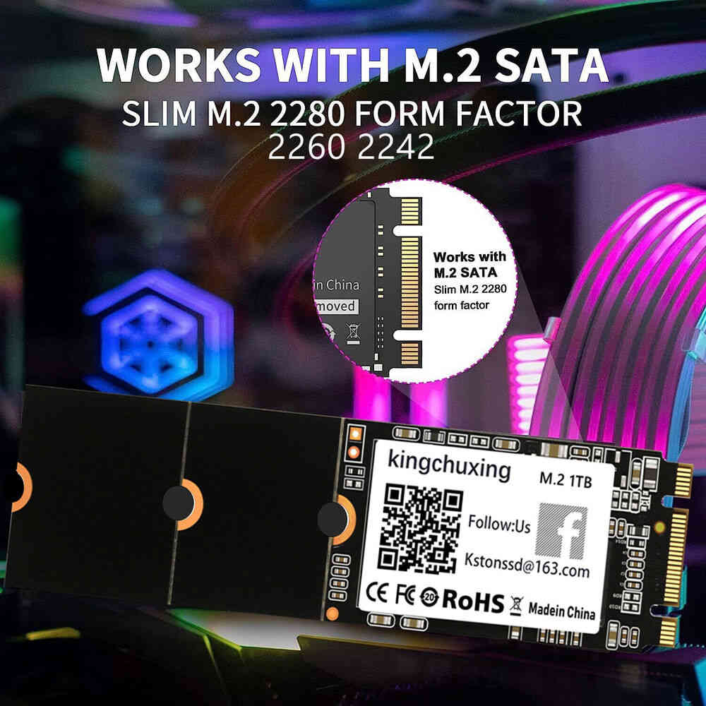 128GB M.2 SATA NGFF Internal Solid State Drive