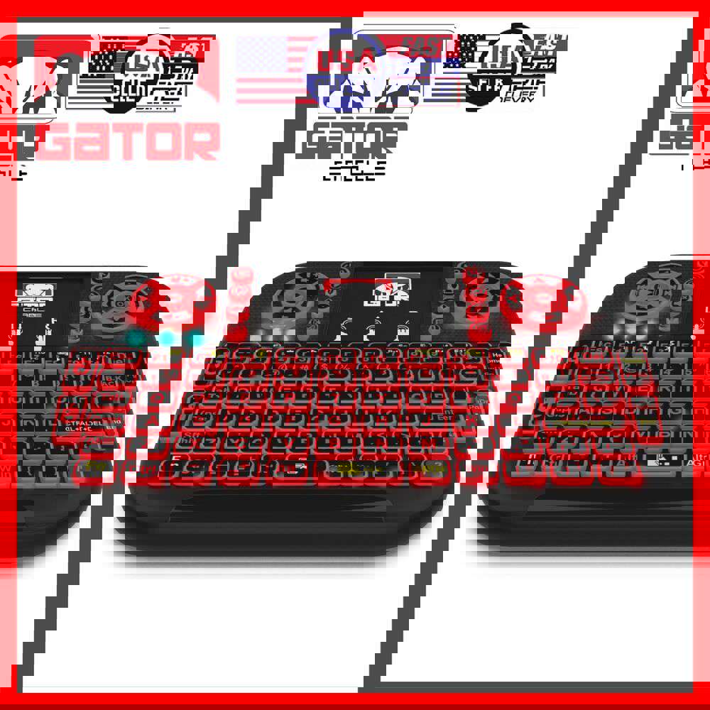 Compact Wireless Bluetooth Keyboard with Integrated Touchpad for Smart-TV, Android TV, and PC