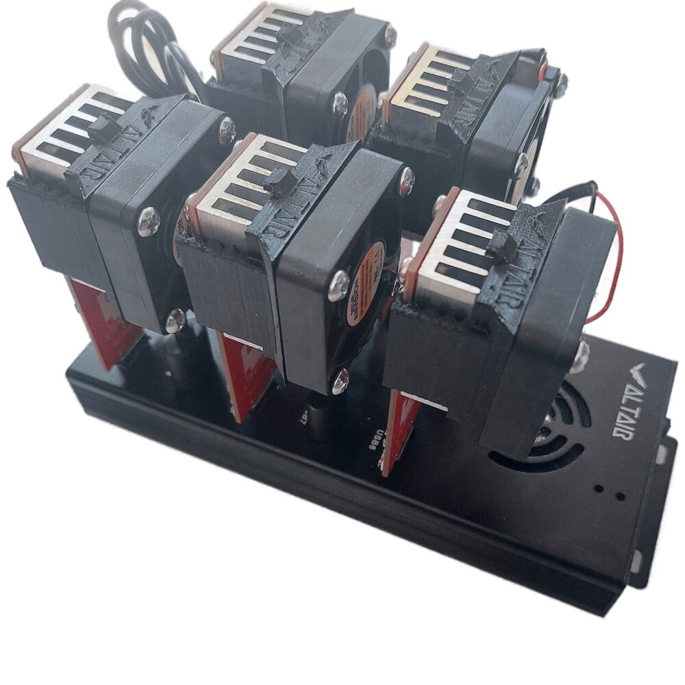 AltairTech 10-Port USB 3.0 Hub with 120W PSU for Gekkoscience Compac F USB Miner
