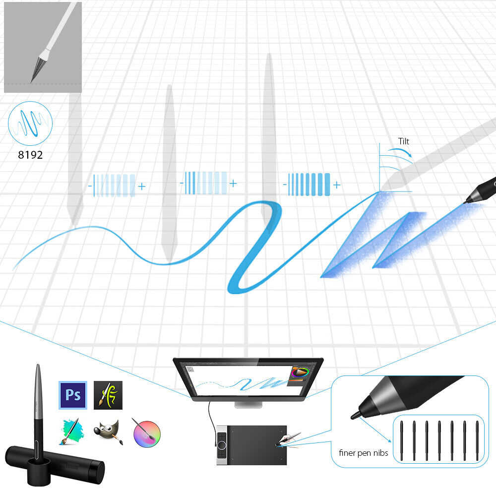 Refurbished XP-Pen Deco Pro Series Graphics Drawing Tablet