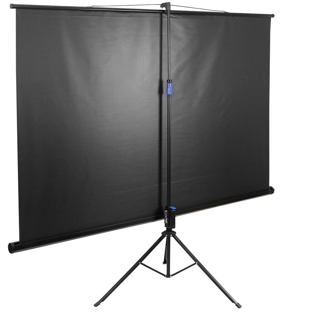 84 Inch 16:9 HD 4K Movie Projection Screen with Stand for Home Theater