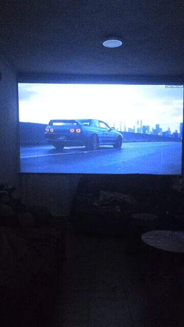 High Brightness 16:9 3D HD 4K Metal Projector Screen