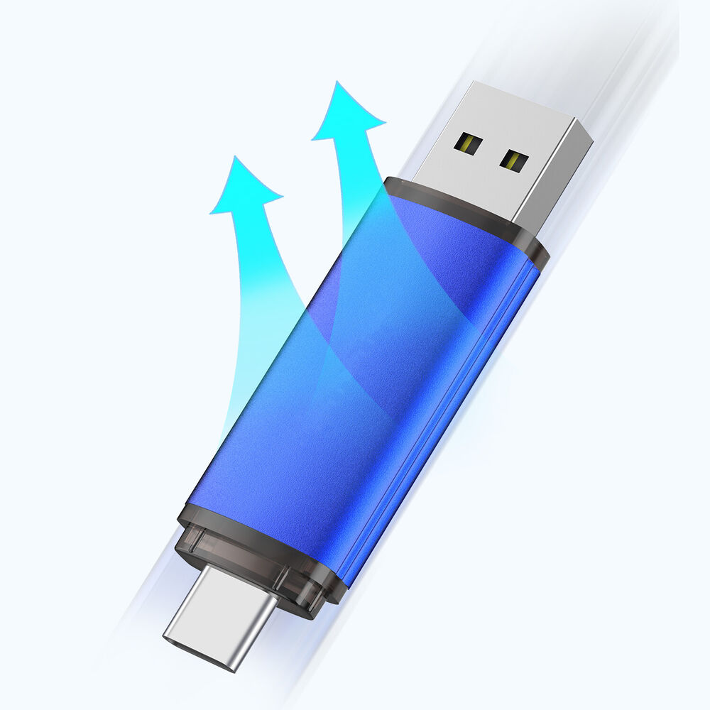 High-Capacity Dual Type-C USB Flash Drive