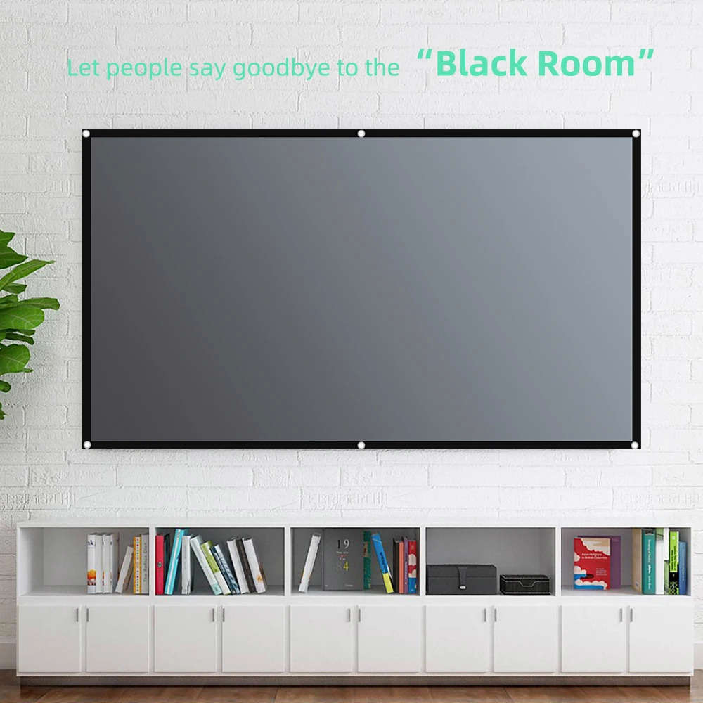 High Brightness Reflective Meta Home Outdoor Projector Screen