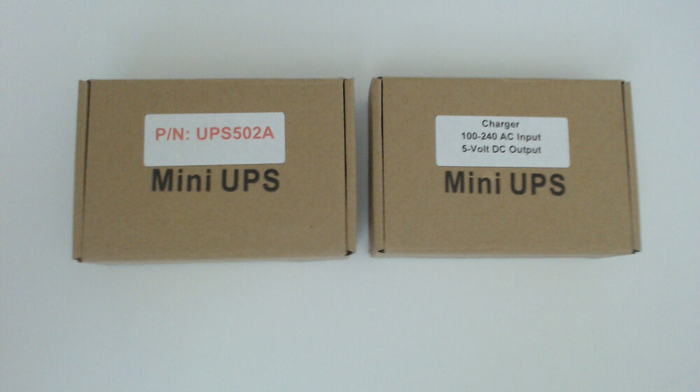 UPS 5V U-ION Backup Uninterruptible Power Supply with Charger