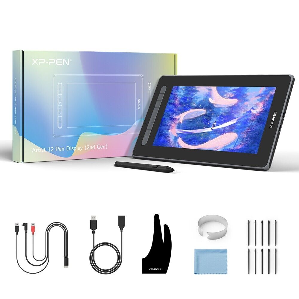 XP-Pen Artist 12 2nd Gen Full Lamination Graphics Tablet