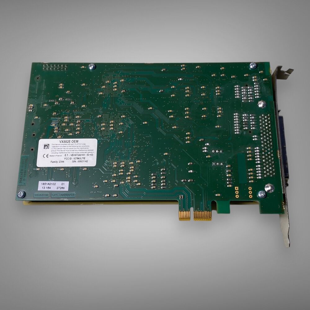 Digigram VX882e OEM Multi-Channel Interboard Sync PCI Express Sound Card