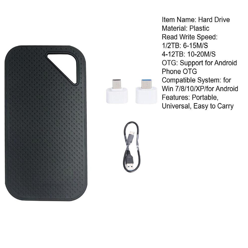 High-Capacity External Hard Drive for Enhanced Data Storage
