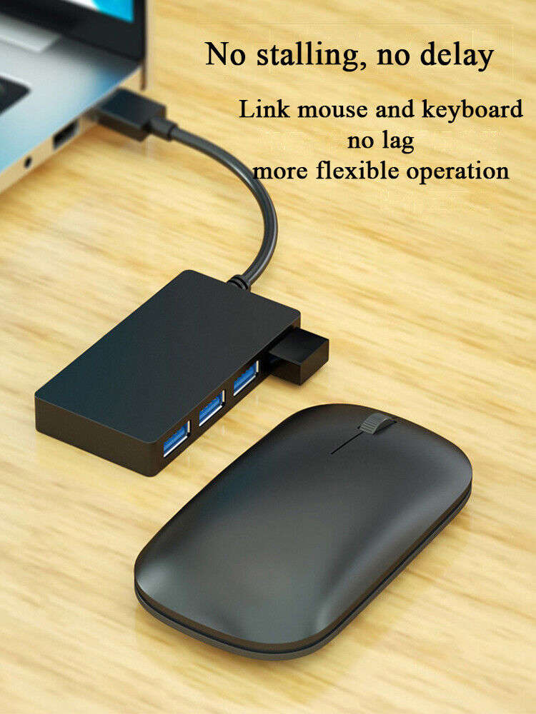 4 Port USB 3.0 Hub Multi Splitter Adapter