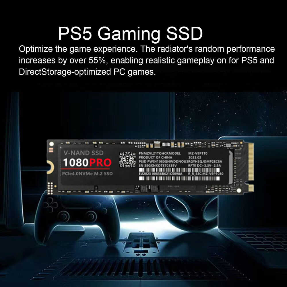 High-Speed 1/2/4TB Internal SSD