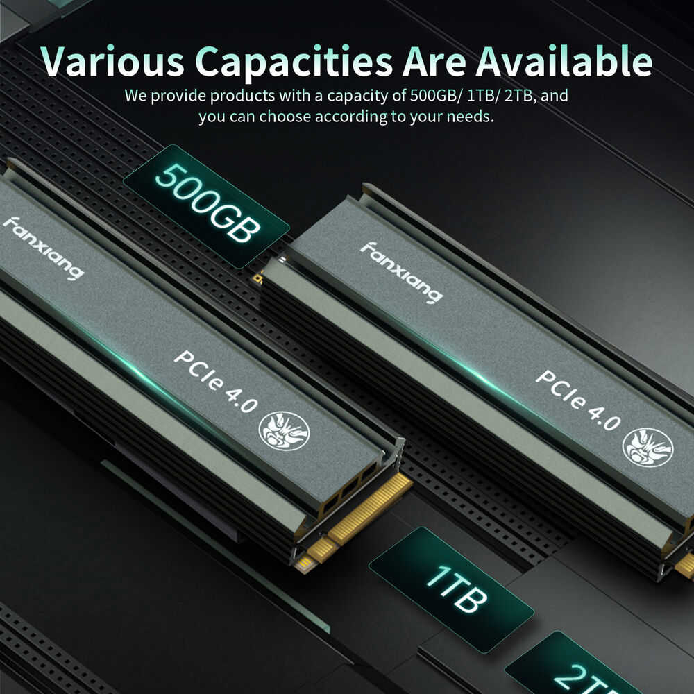 Fanxiang M.2 NVMe SSD with Heatsink - High-Speed Storage Solution