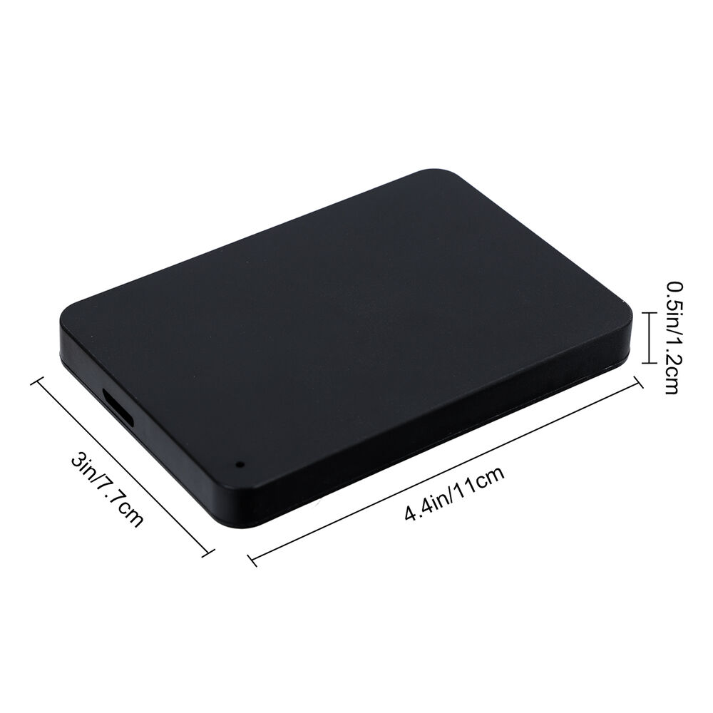 Ultra Slim USB 3.0 External Hard Drive HDD - High-Capacity Portable Storage