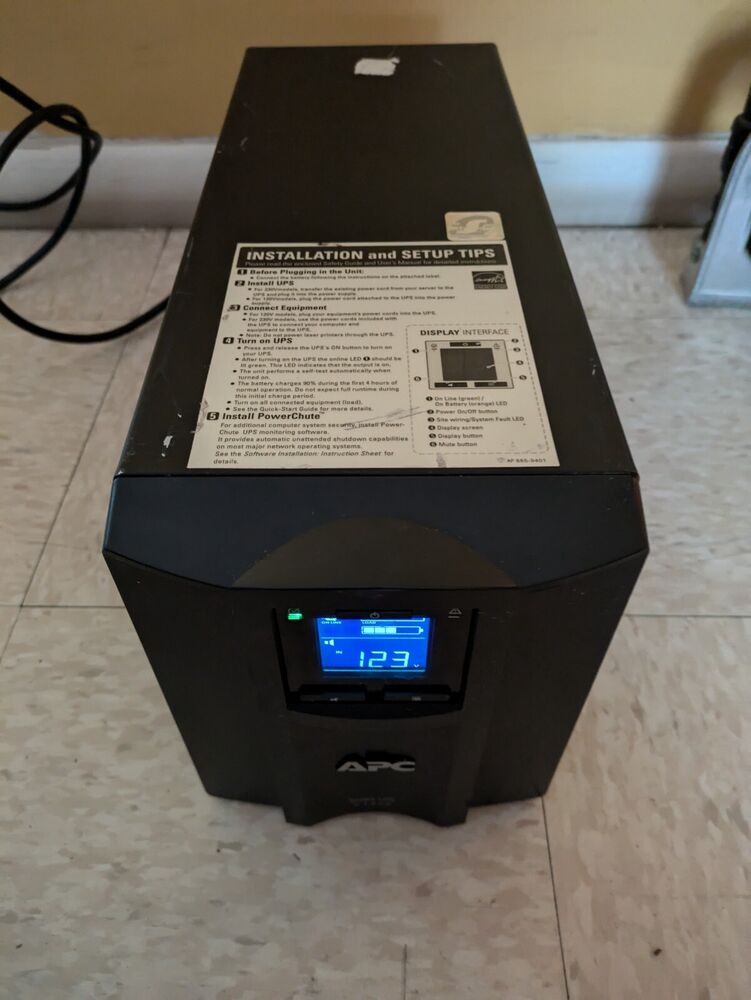 APC Smart-UPS C1500 Uninterruptible Power Supply