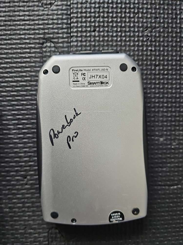 FireLite Firewire Storage Portable External Hard Drive