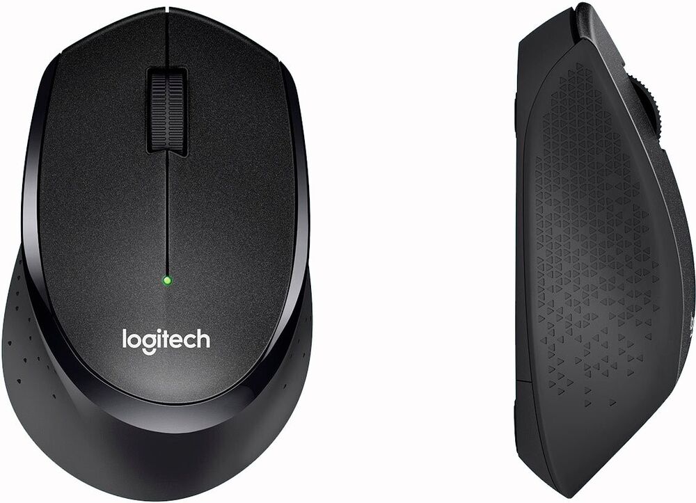 Logitech M330 Silent Wireless Optical Mouse - Black
