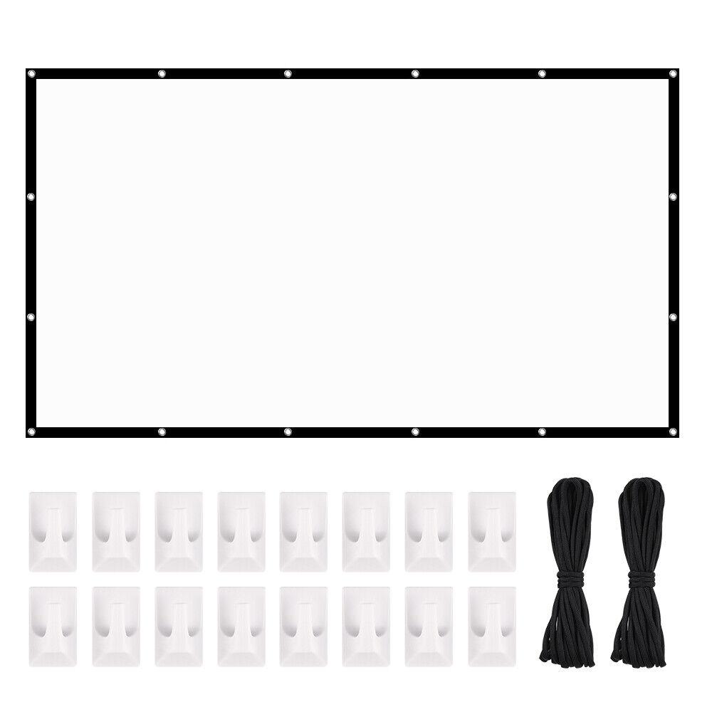 Portable Foldable Projector Screen for Outdoor and Home Cinema