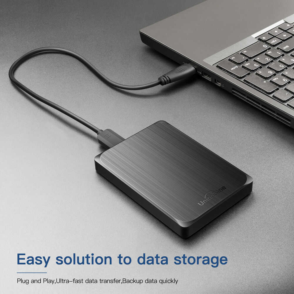 UnionSine USB 3.0 External Hard Drive for Gaming and Storage