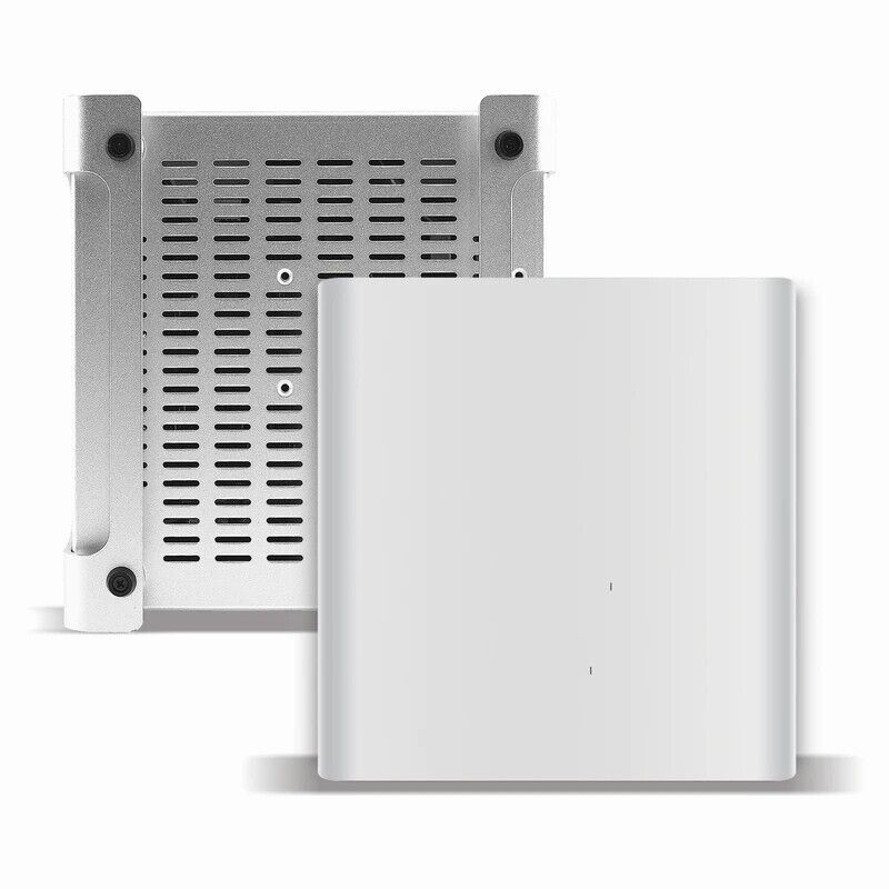 METALFISH MetalGear Plus Aluminum Mini HTPC Case for Mini ITX Gaming Computers