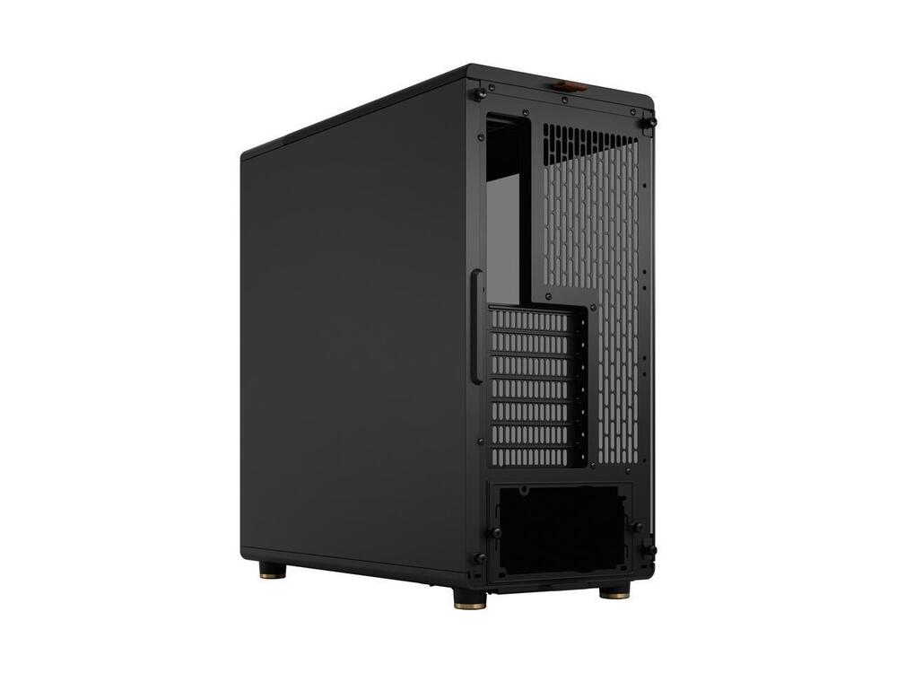 Fractal Design North ATX Mid Tower PC Case - Charcoal Black with Walnut Front