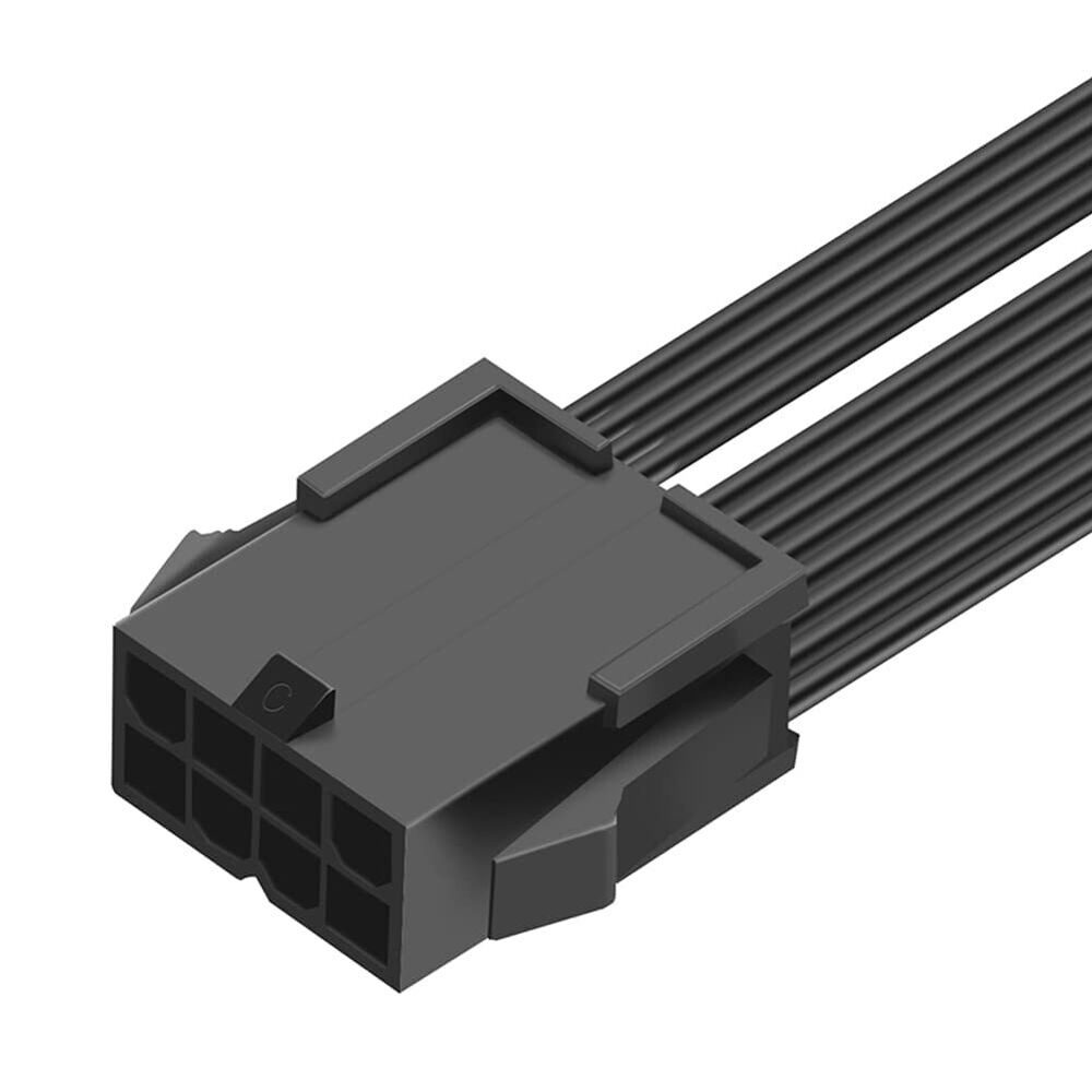 2 Pack EPS12V CPU 8 Pin Female to CPU ATX 8 Pin and ATX 4 Pin Male Power Supply Adapter