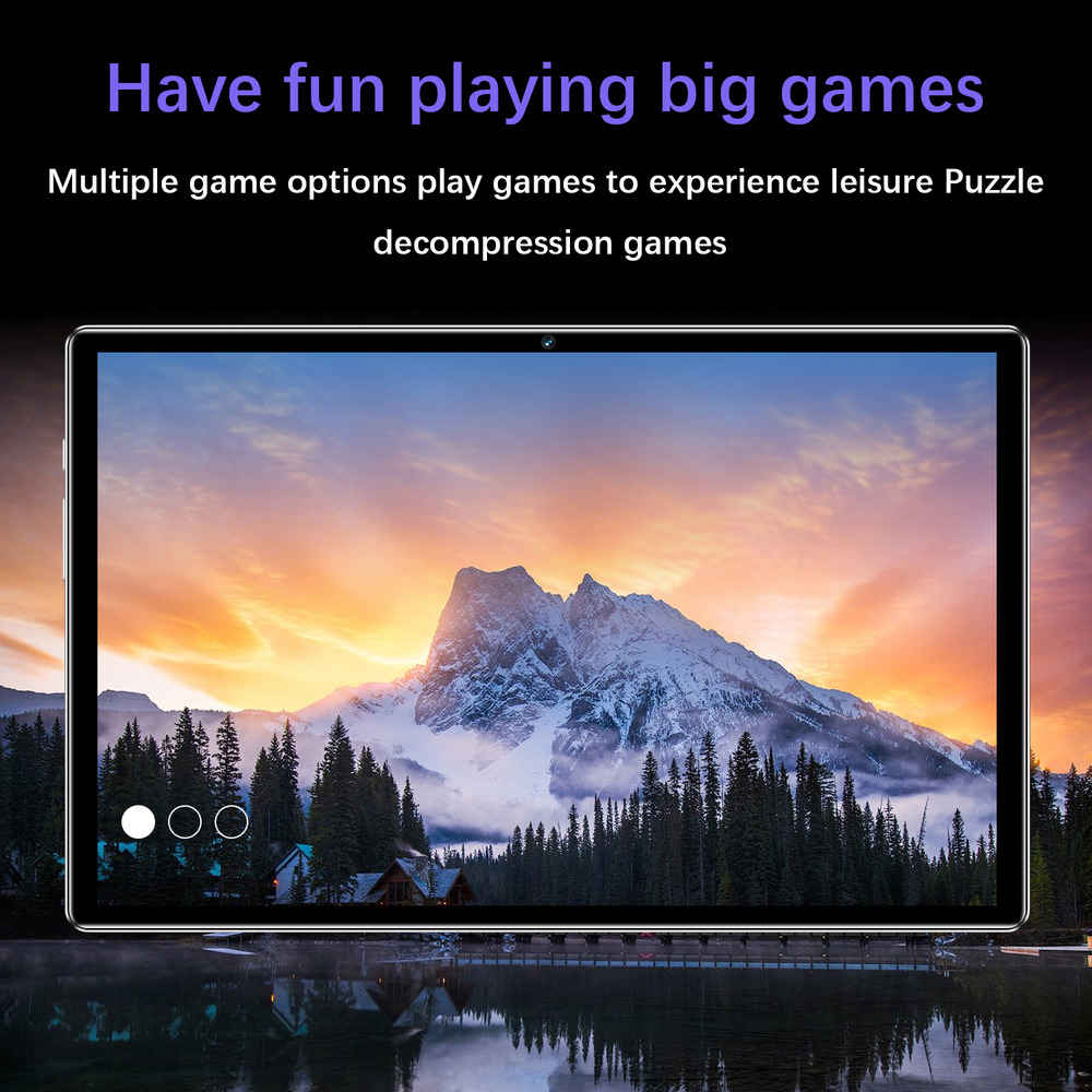 2025 Gaming Tablet with 16GB RAM, 256GB ROM, Android 14, 10-Inch Display, Dual SIM, 4G LTE & 5G WiFi