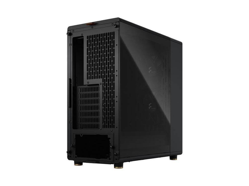Fractal Design North ATX Mid Tower PC Case - Charcoal Black with Walnut Front