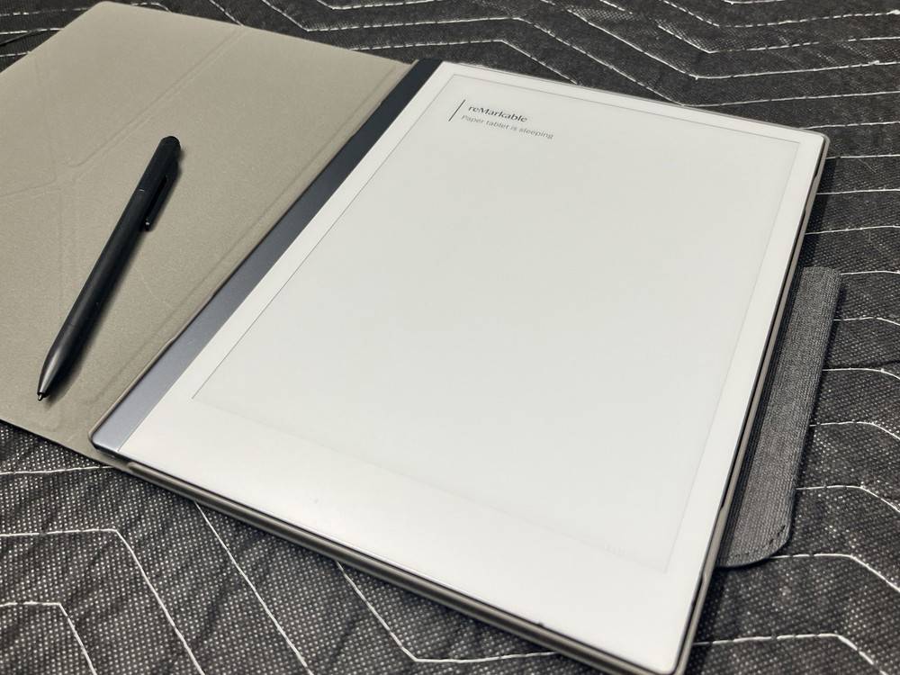 reMarkable 2 Bundle - Gray | Paper Tablet with Marker & Folio