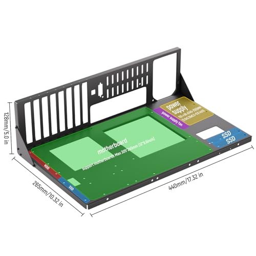Open Air ATX PC Case for DIY Computer Builds