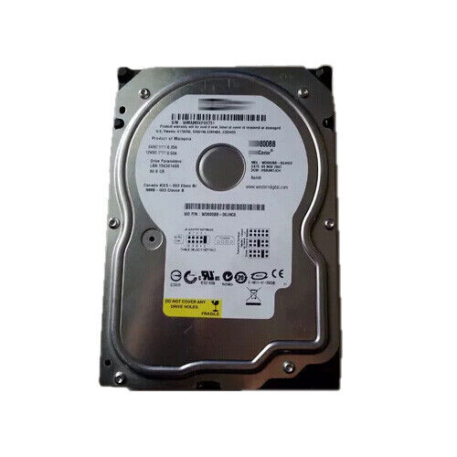 Western Digital 80GB WD800BB 7200RPM PATA IDE 3.5 Desktop HDD Hard Disk Drive