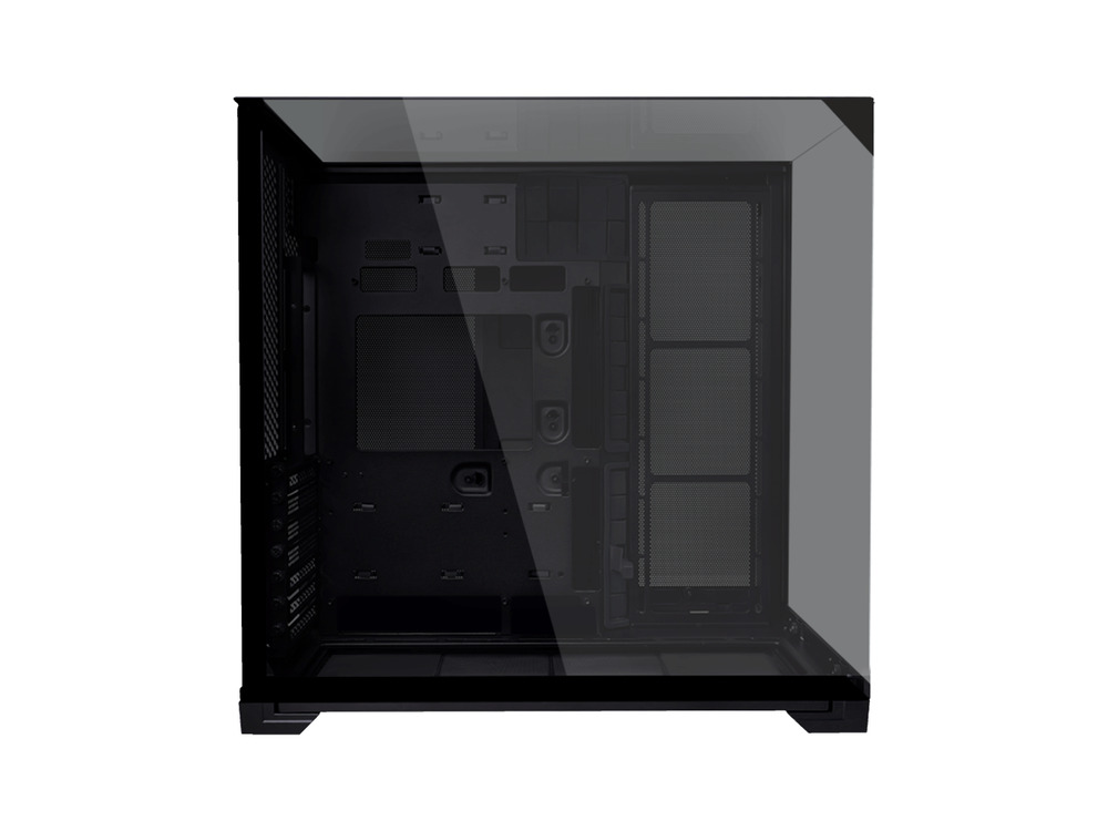 LIAN LI O11 Vision Compact Black Aluminum/Steel/Tempered Glass ATX Mid Tower Case