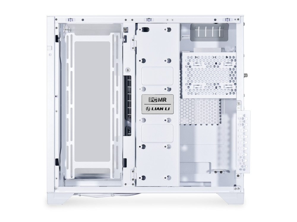 LIAN LI O11 Vision ATX Mid Tower Computer PC Case - White Aluminum, Steel, Glass