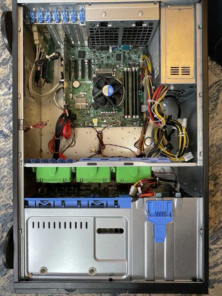 Supermicro CSE-743 4U Tower Server Chassis with 865W PSU & SAS Backplane