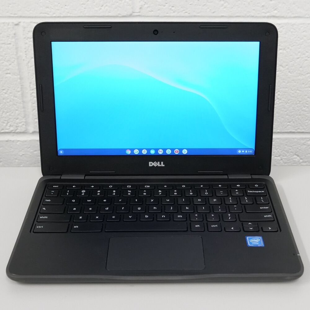 Mint Linux Dell 3180 11.6" Laptop with Celeron N3060, 4GB RAM, 32GB eMMC