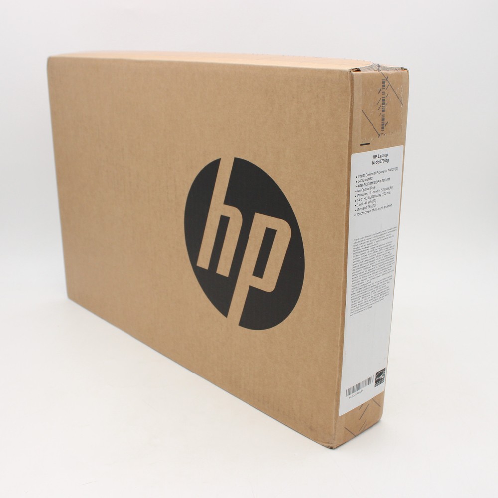 HP Laptop 14-dq0706tg 14" Intel Celeron N4120 4GB DDR4 64GB eMMC Windows 11 Home