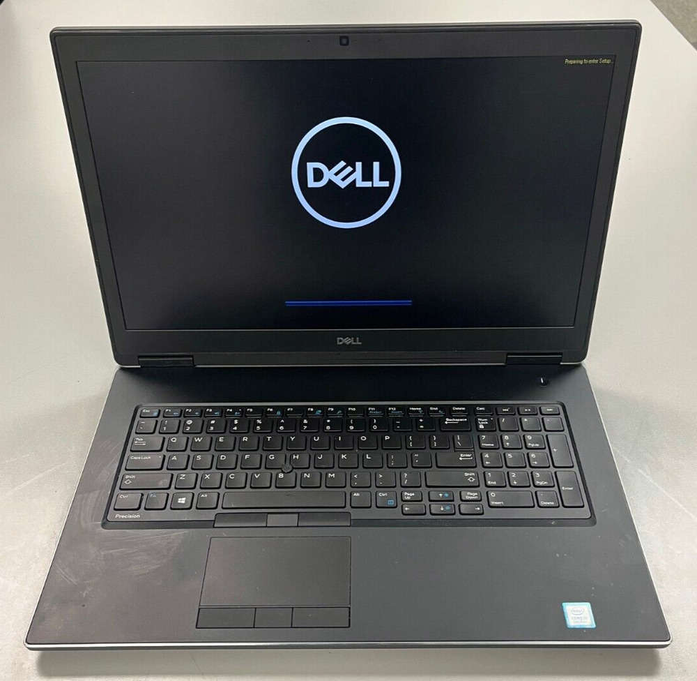 Lot of (2) Dell Precision 7730 17.3" Laptop - Intel i7-8850H, 32GB RAM, Nvidia P3200