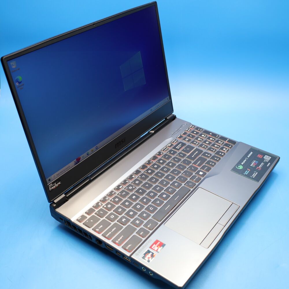 MSI Alpha 15 A3DDK Gaming Laptop - Ryzen 7 3750H, 16GB RAM, 512GB SSD, Radeon RX 5500M (Used)