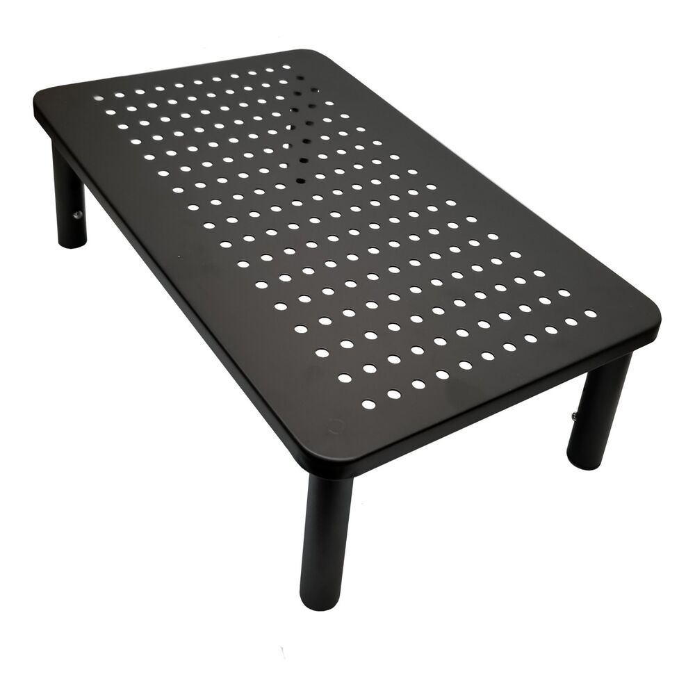 LCD LED Computer Monitor Stand - Space Saver for Desktop and Laptop