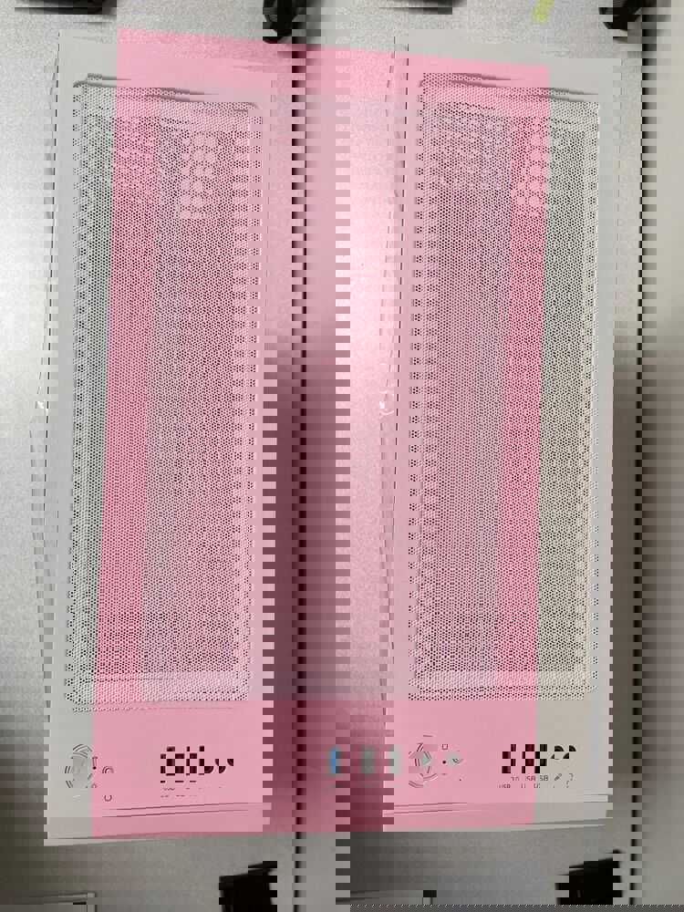 DarkFlash DLM21 Pink Micro-ATX Mini Tower Case