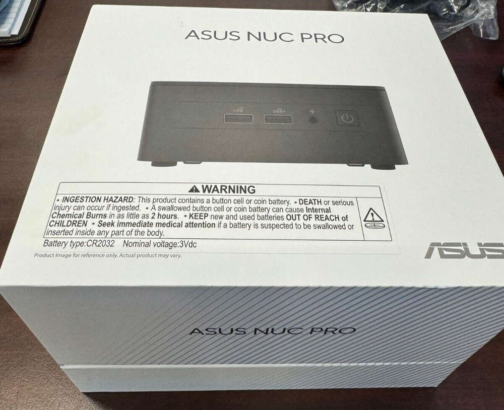 Intel NUC ASUS 13th Gen Tall NUC Case with Mounting Hardware - Brand New